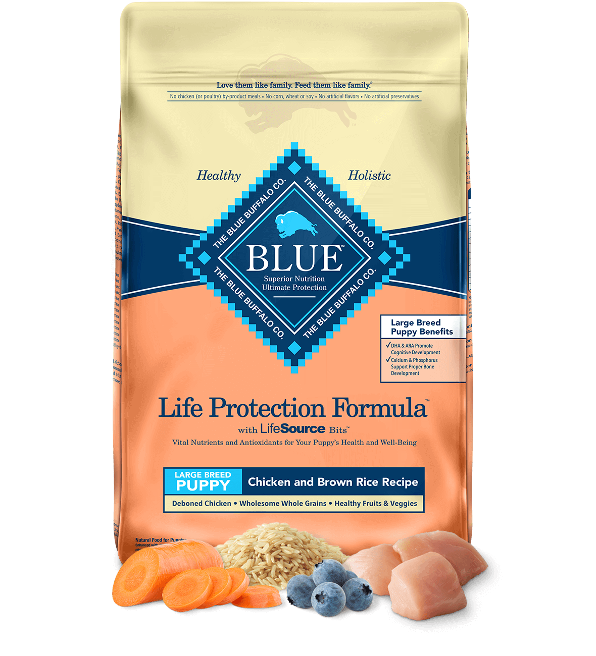 Life Protection Formula Dry Puppy Large Breed Food Chicken & Brown Rice Recipe