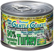 6 oz. Gentle Giants 'Quality of Life' 90% Turkey -Canned Dog and Puppy– Gentle Giants Pet Products