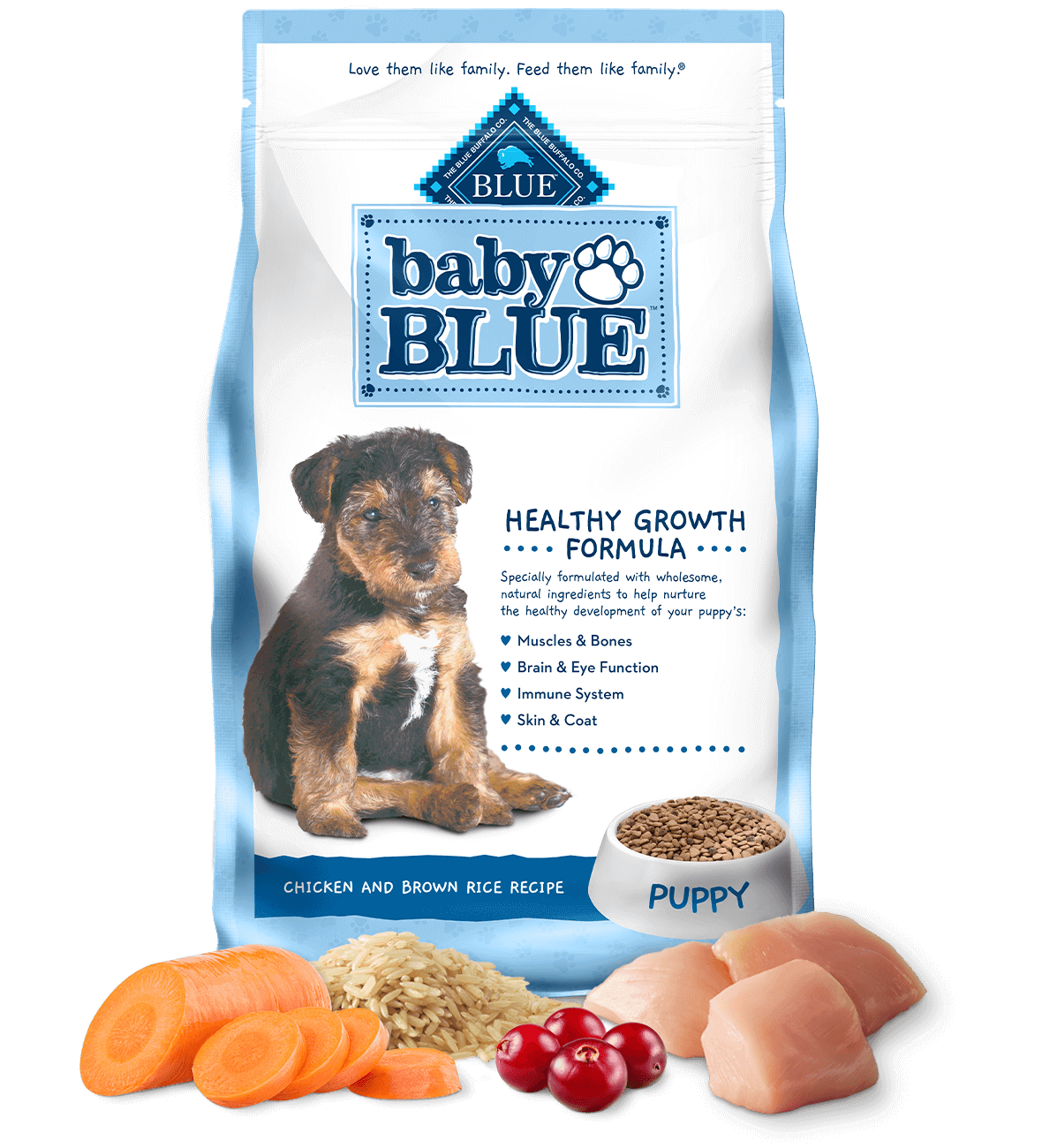 Baby BLUE Chicken & Brown Rice Puppy Food