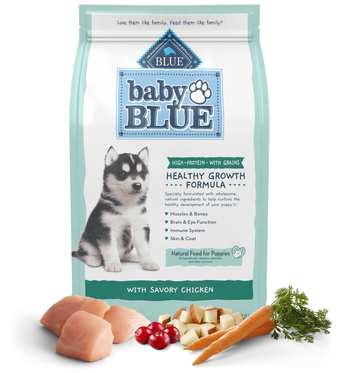 Baby BLUE, High-Protein Chicken Puppy Food