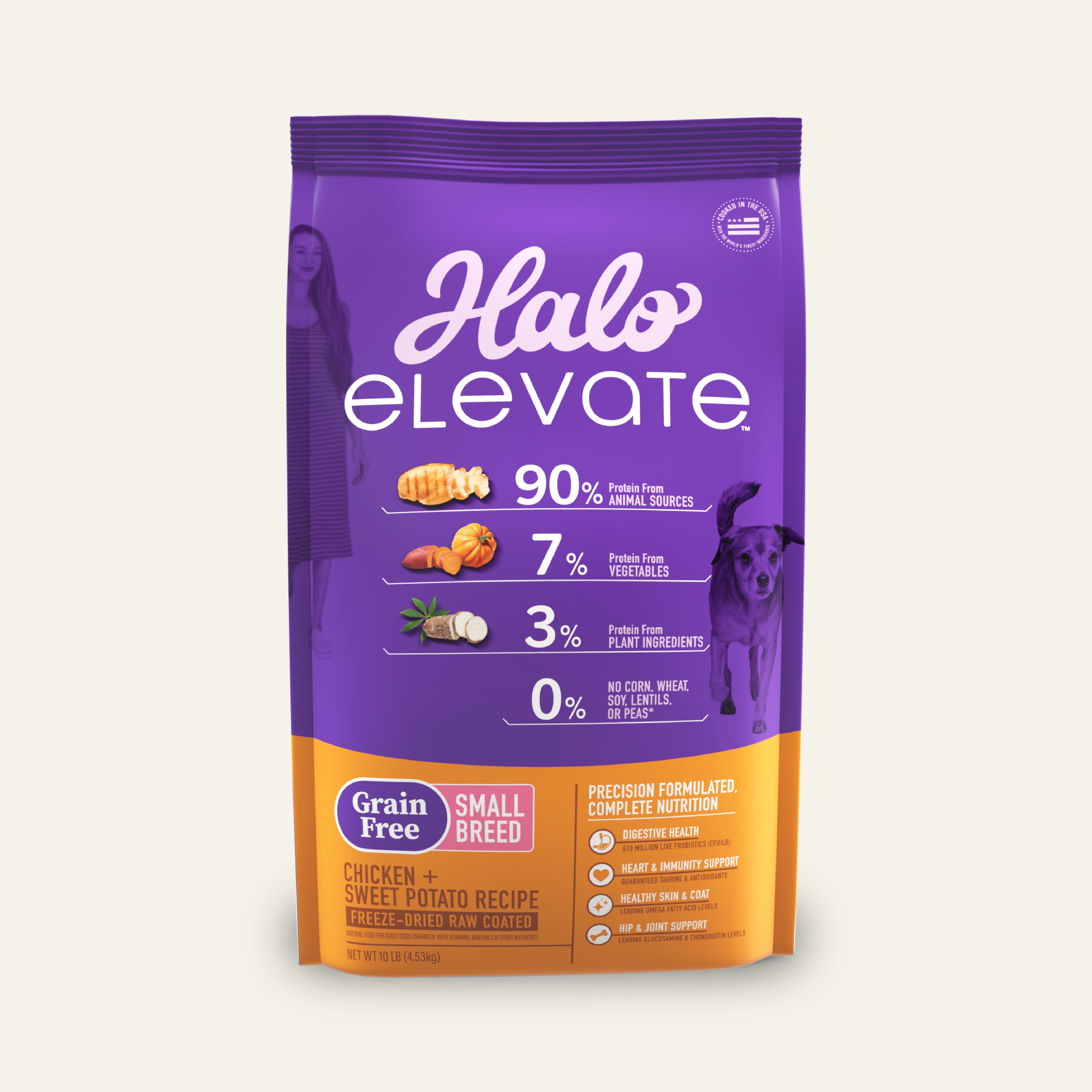 Elevate Grain Free Chicken Recipe Small Breed Dry Dog Food