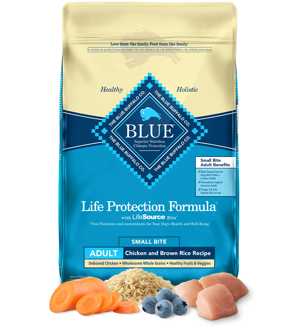Life Protection Formula Dry Dog Food Small Bite Chicken & Brown Rice