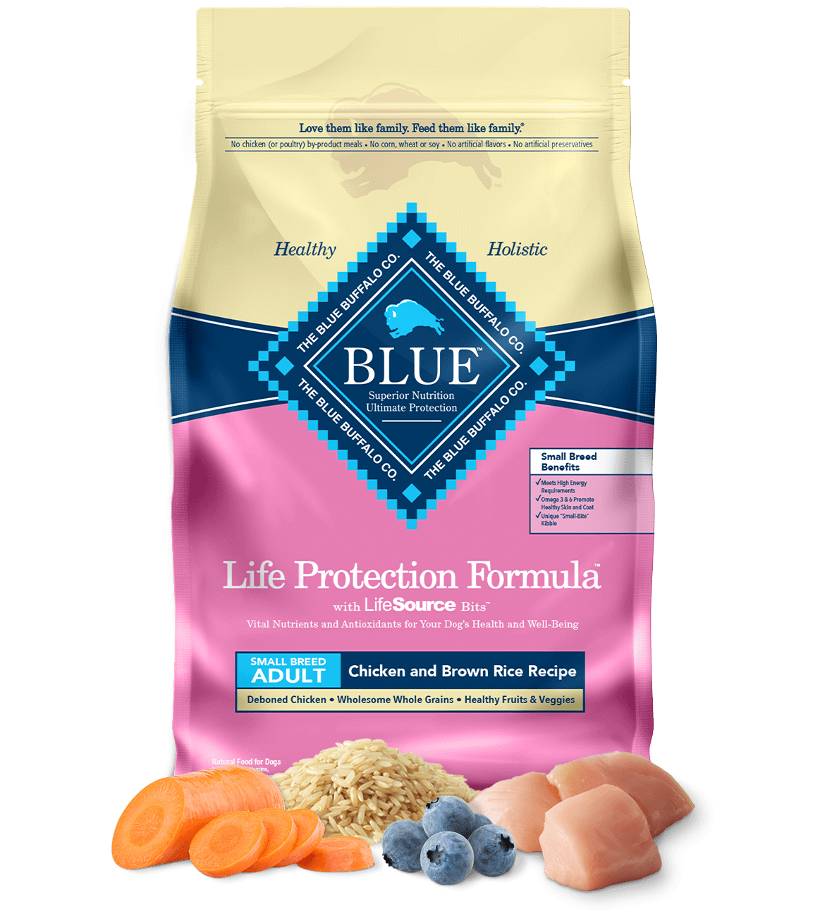 Life Protection Formula Small Breed Adult Dry Dog Food - Chicken & Brown Rice