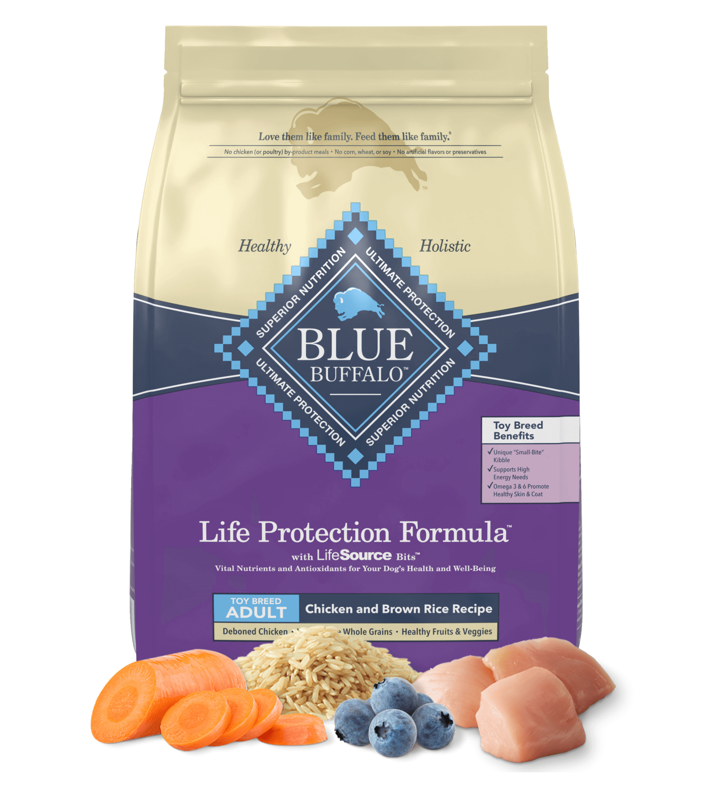 Life Protection Formula Toy Breed Adult Dry Dog Food - Chicken & Brown Rice