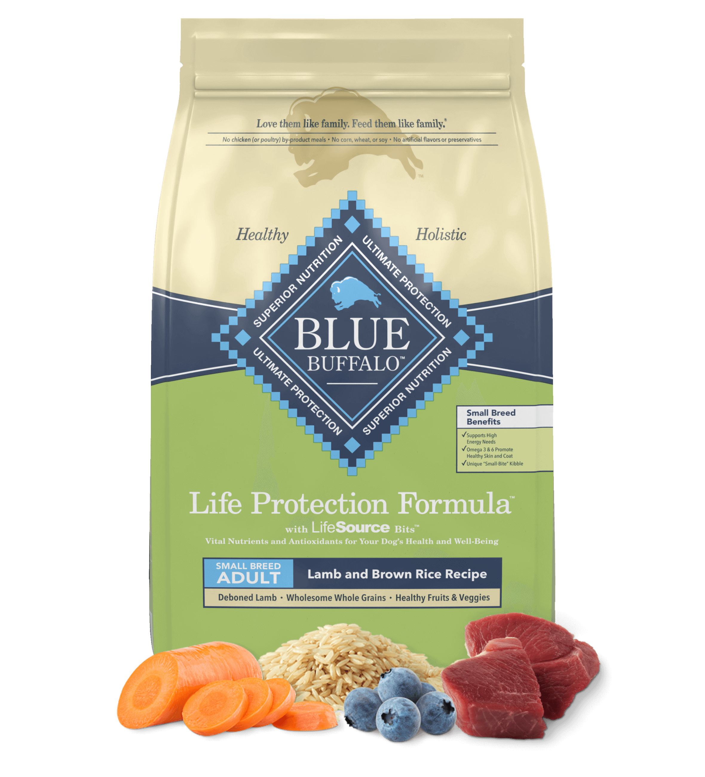 Life Protection Formula Small Breed Adult Dry Dog Food - Lamb & Brown Rice