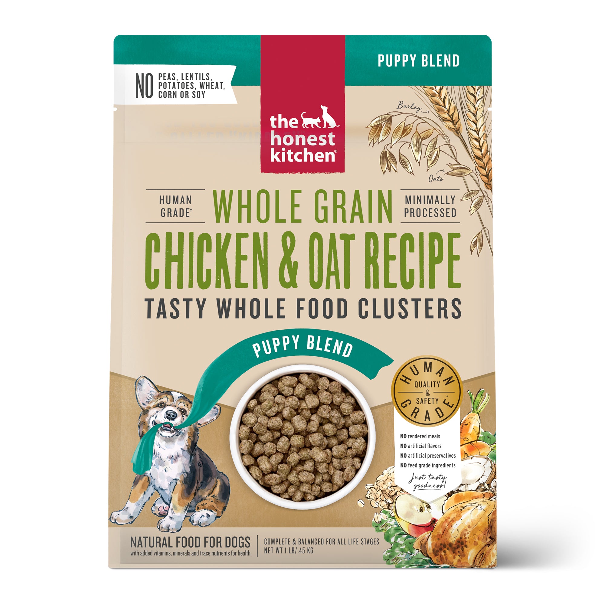 Puppy Whole Grain Chicken Clusters – The Honest Kitchen