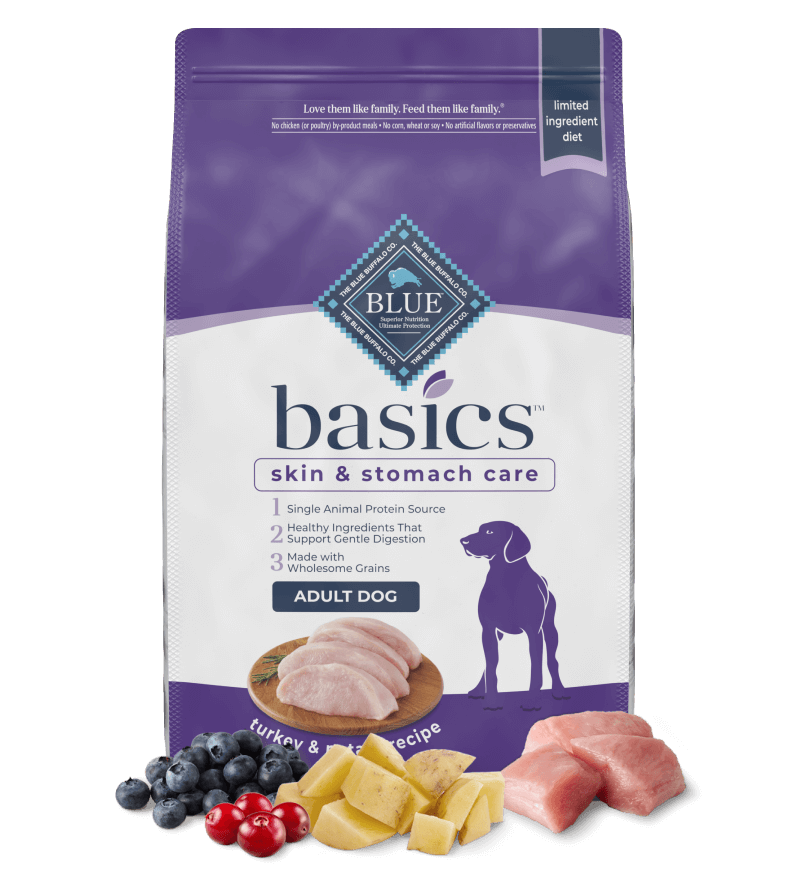 BLUE Basics Adult Dry Dog Food - Turkey & Potato