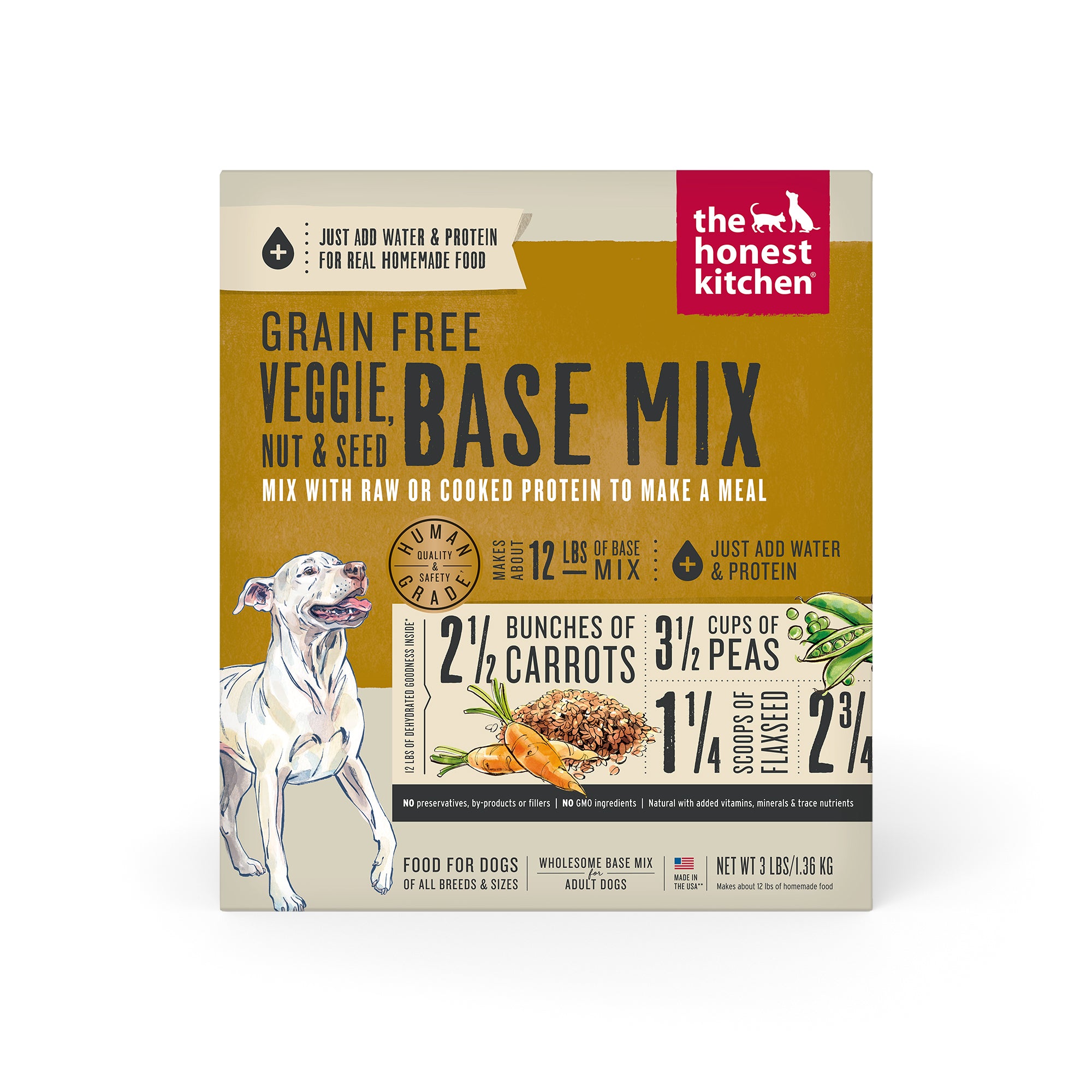 7LB Grain Free Veggie, Nut & Seed Base Mix – The Honest Kitchen