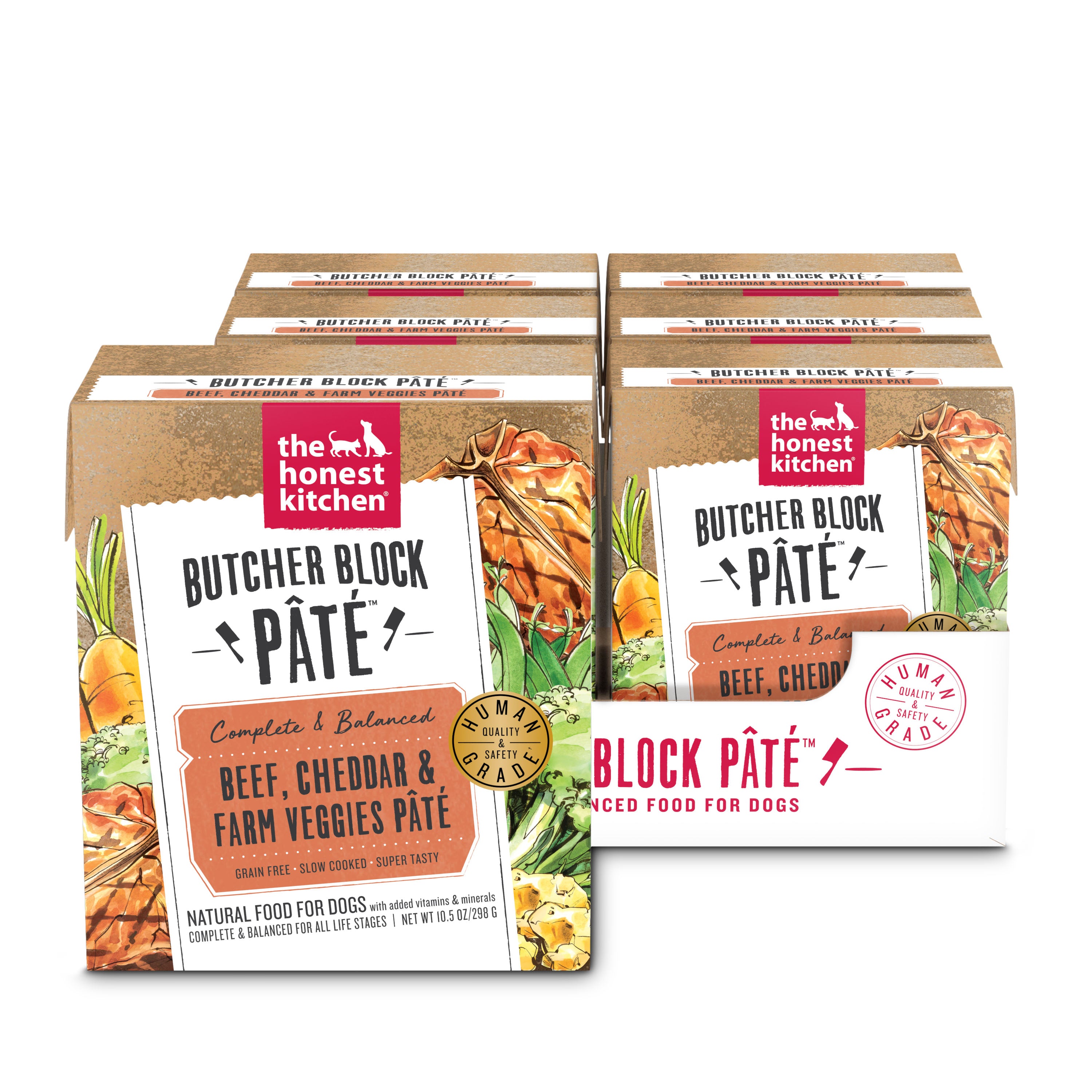 Butcher Block Pate - Beef, Cheddar & Farm Veggies – The Honest Kitchen