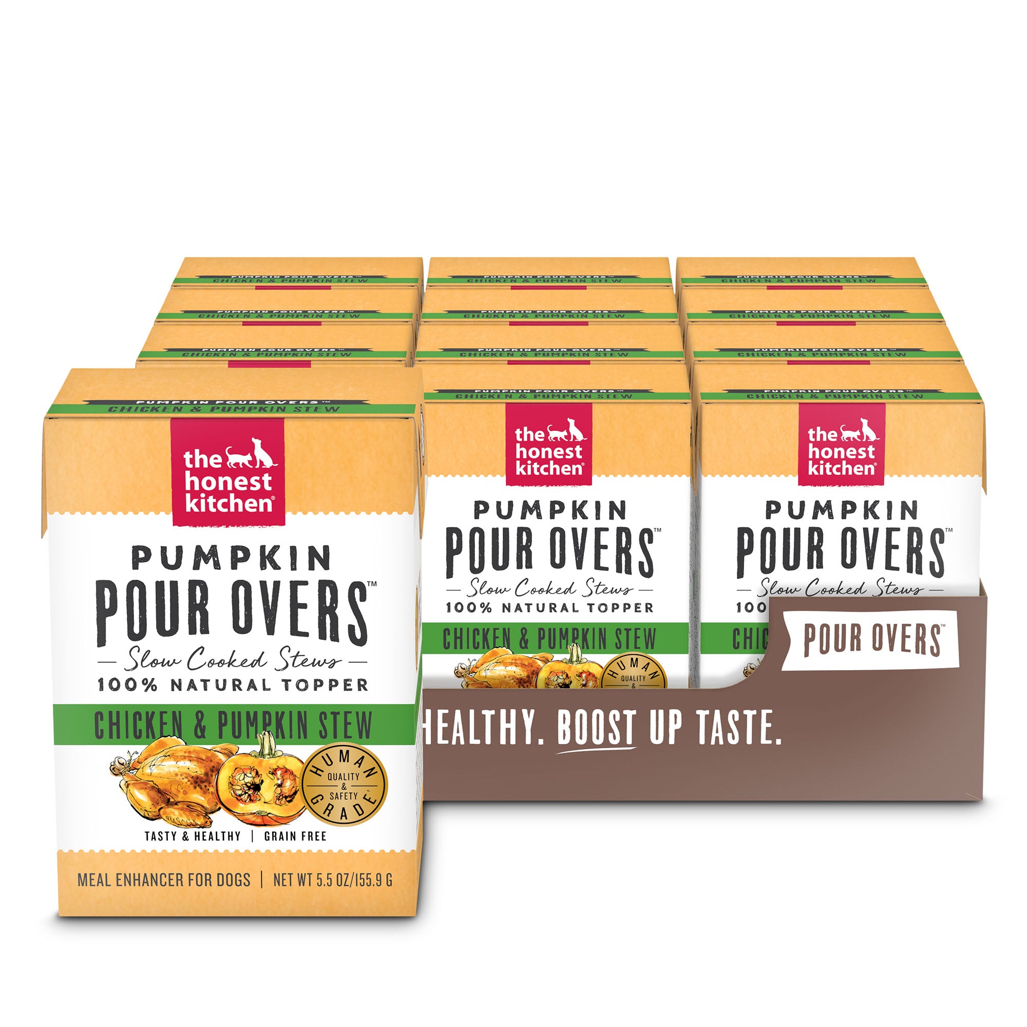 12PK Pumpkin Pour Overs - Chicken – The Honest Kitchen