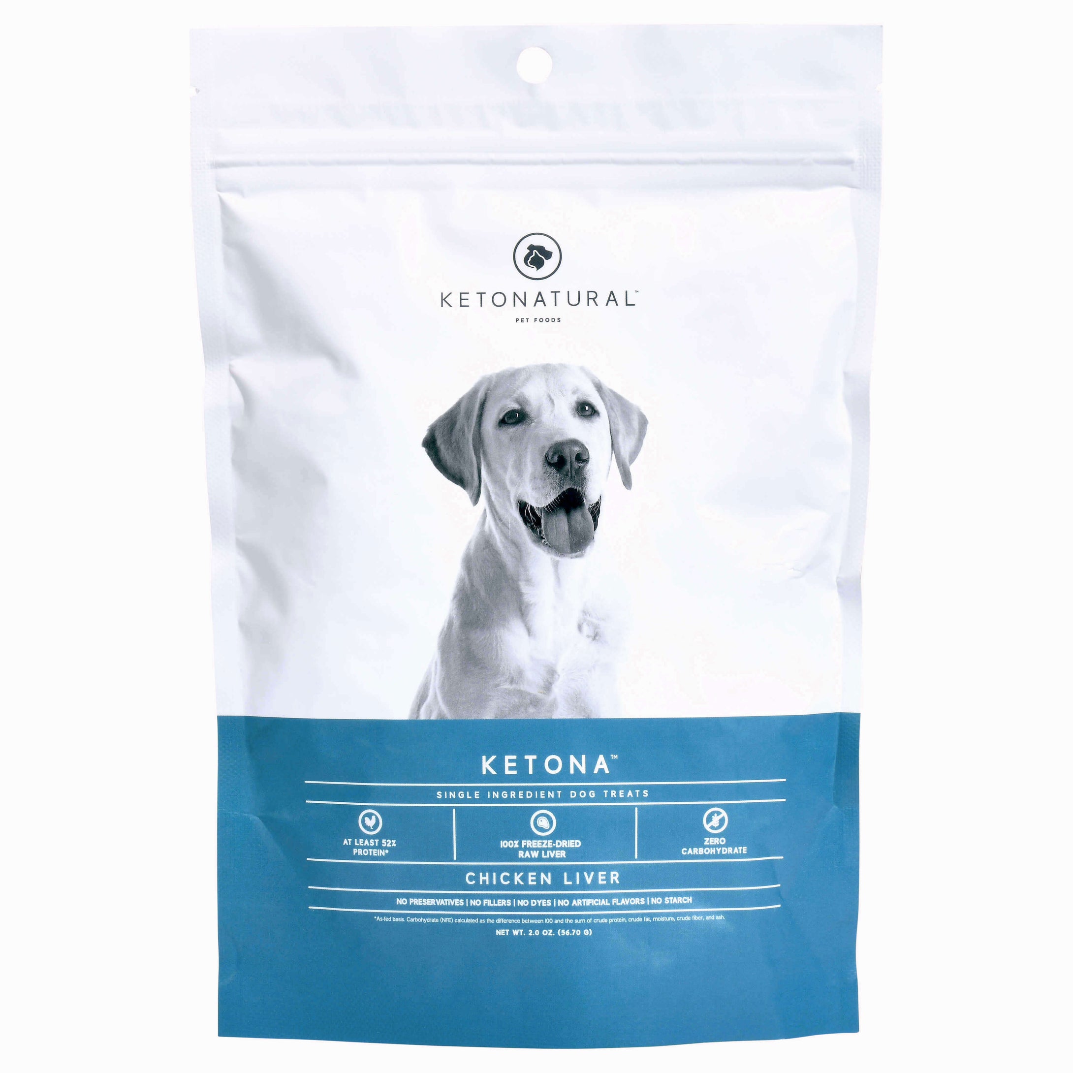 Ketona Zero Carbohydrate Chicken Liver Dog Treats