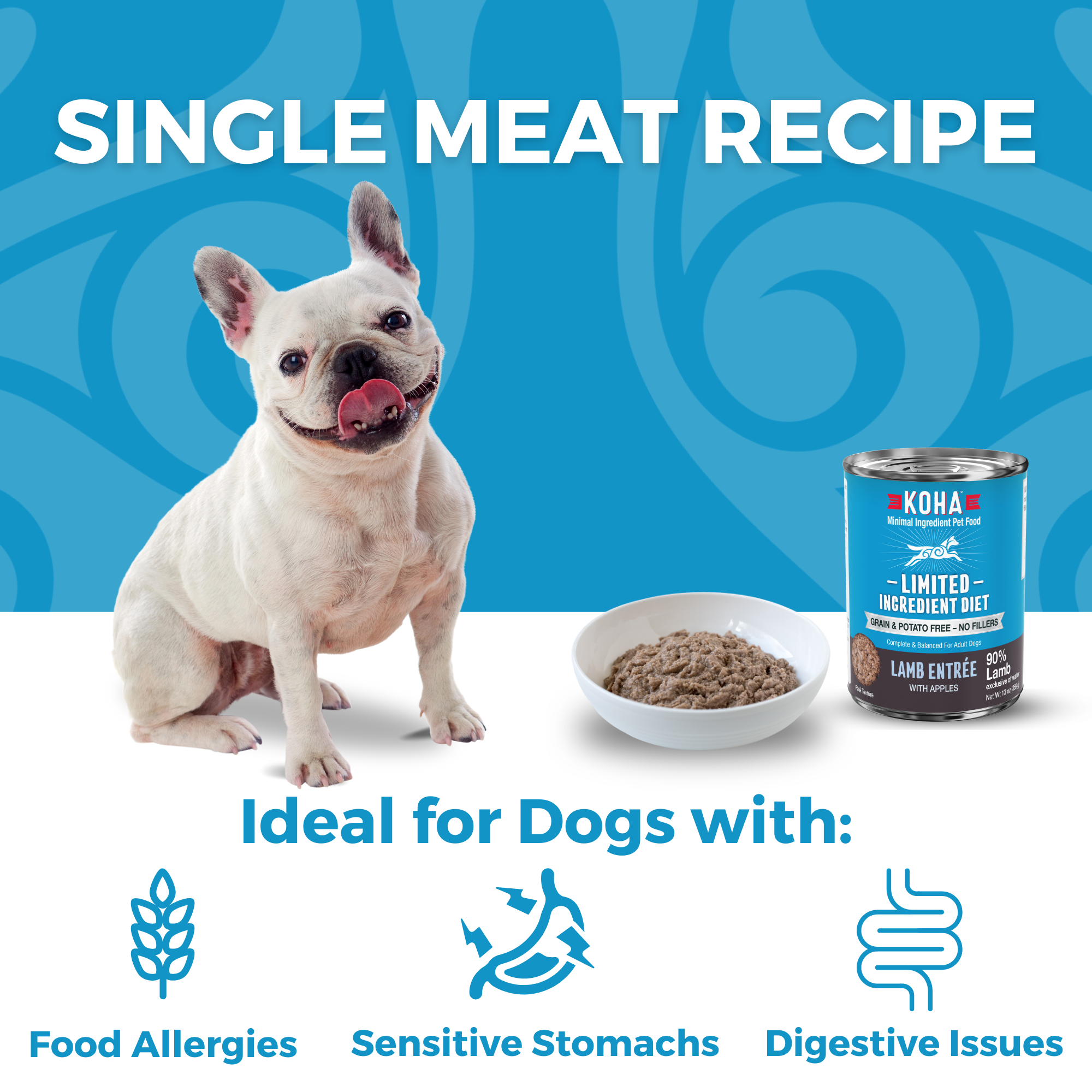 Limited Ingredient Diet Grass Fed Lamb Entre for Dogs