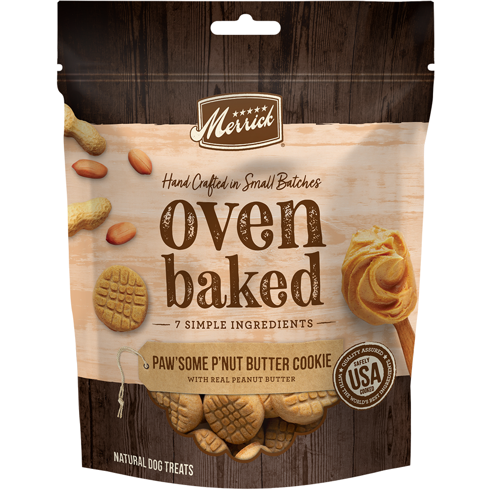 Oven Baked Pawsome Peanut Butter Dog Treats