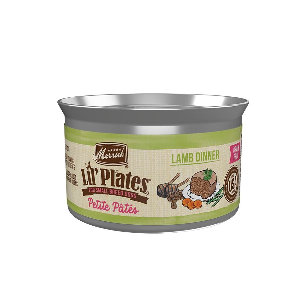 LilGÇÖ Plates Petite Pates Lamb Wet Dog Food
