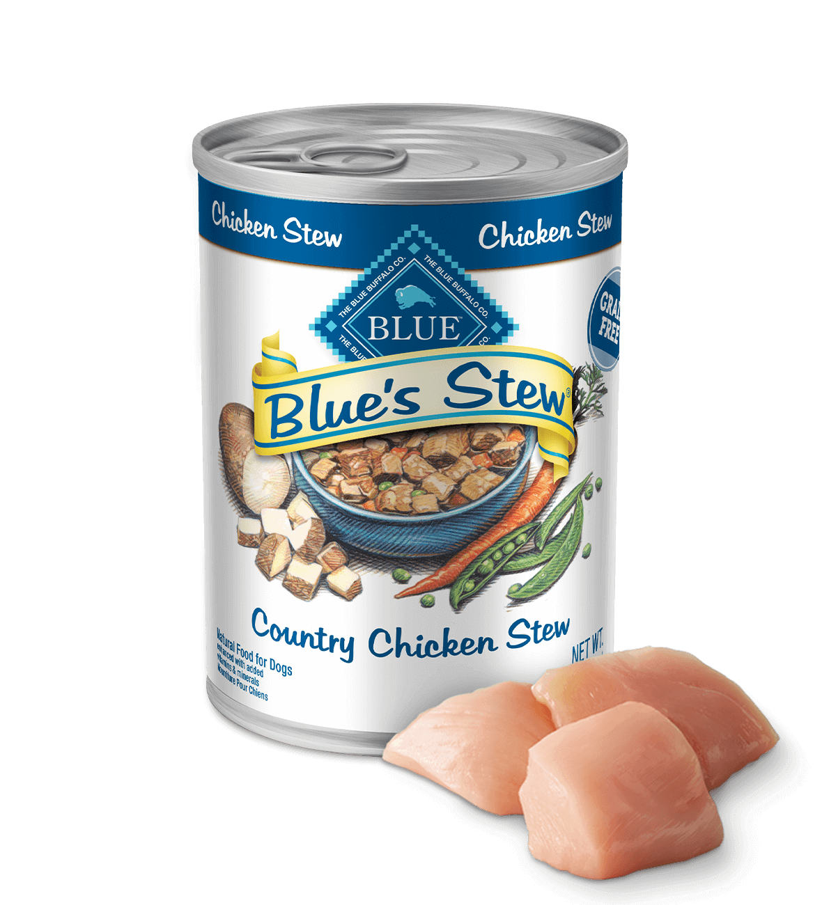 BLUE Stew Wet Dog Food - Country Chicken