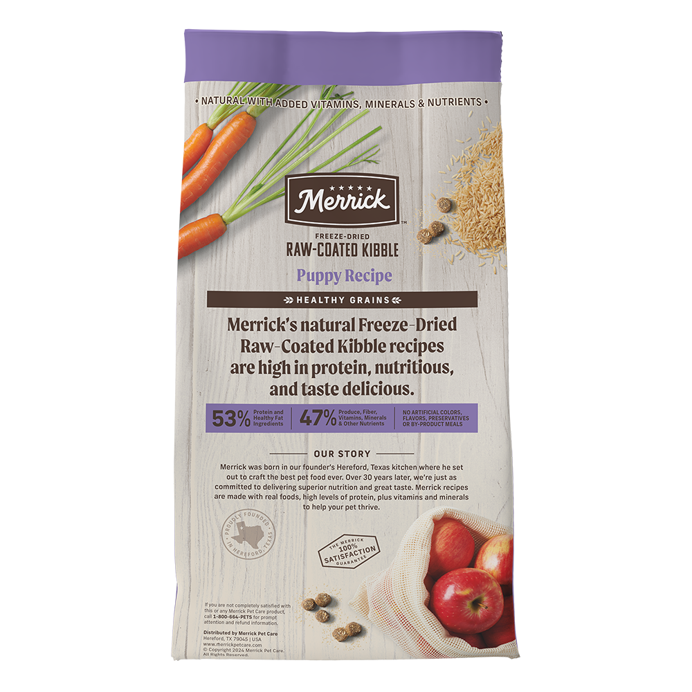 Healthy Grains Freeze Dried Raw Coated Puppy Food