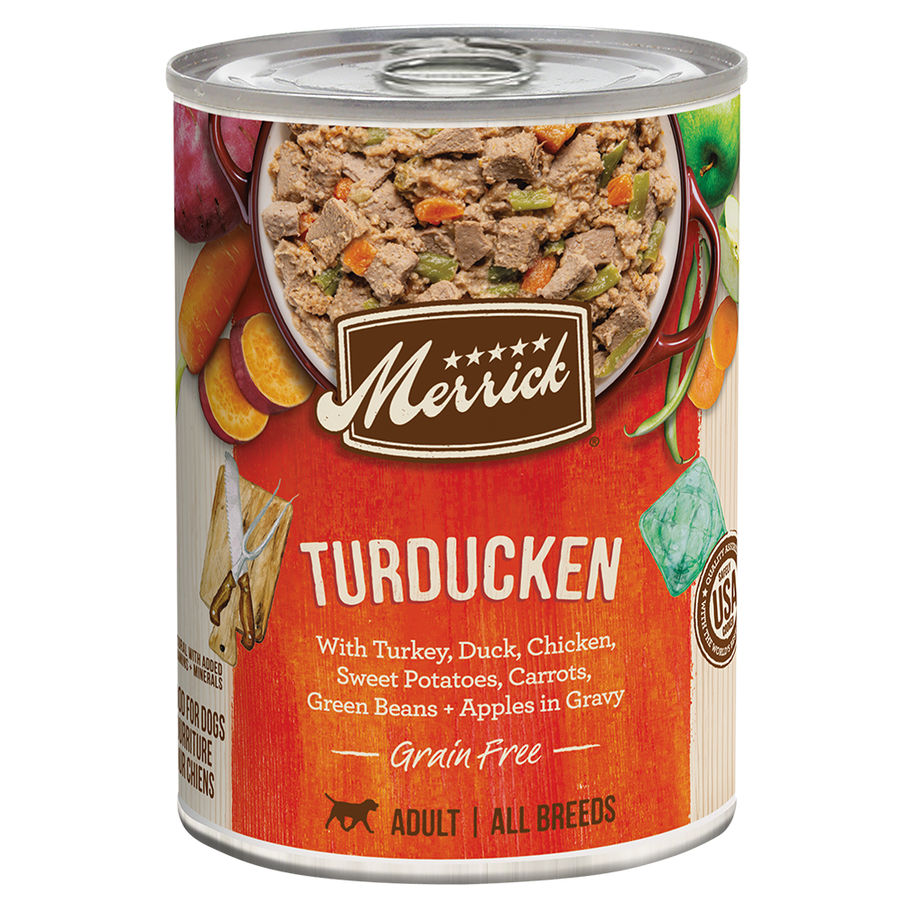 Grain Free Turducken Wet Dog Food in Gravy