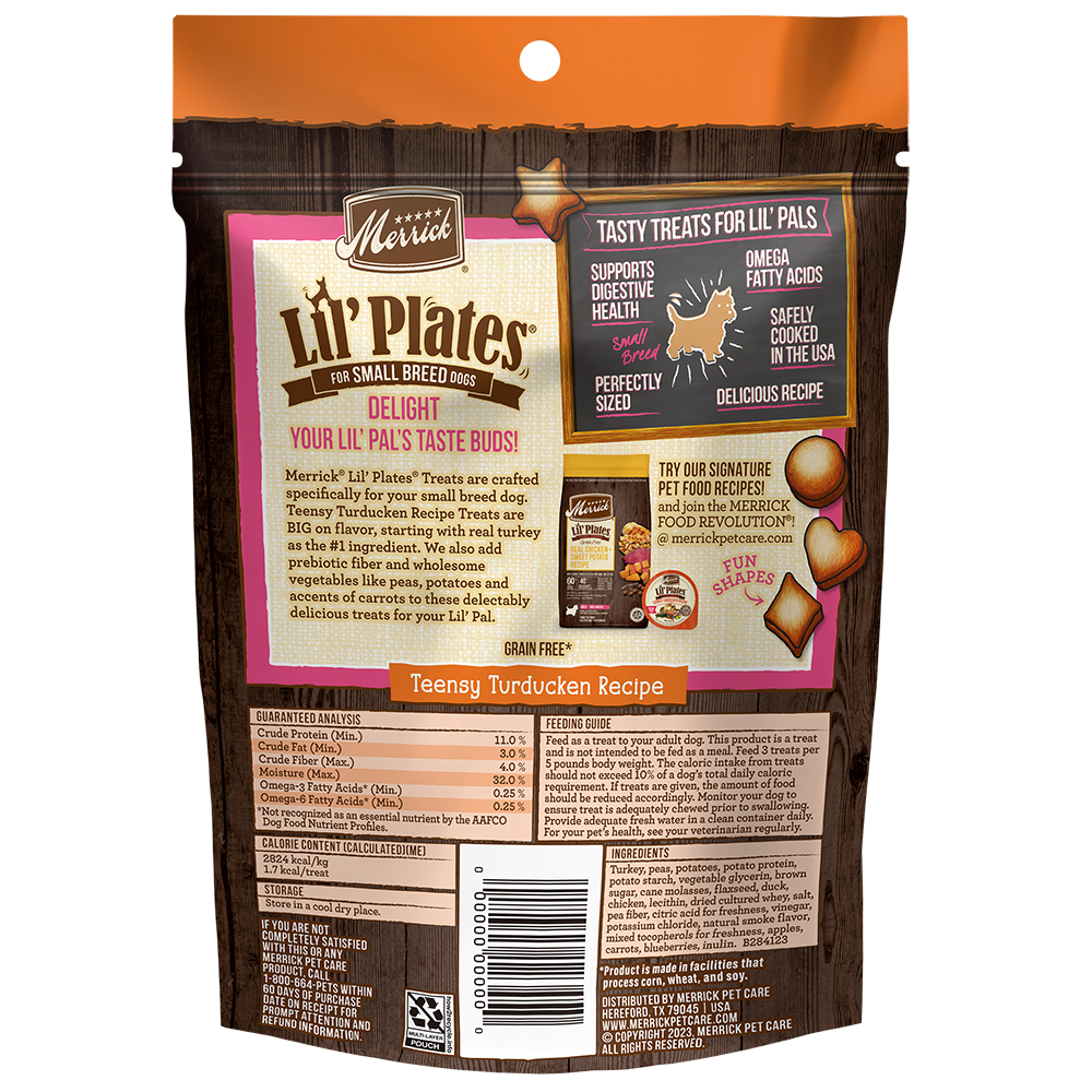 Lil' Plates Teensy Turducken Dog Treats