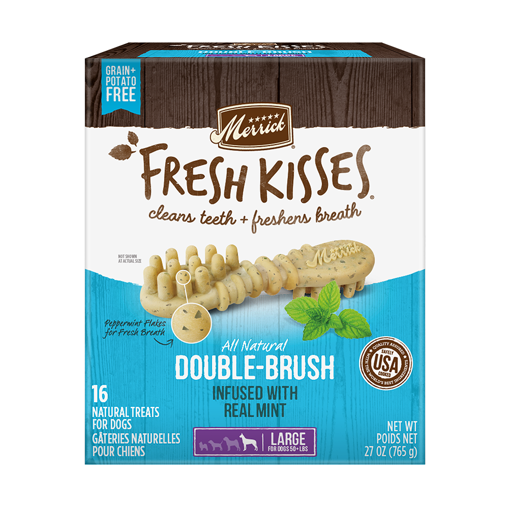 Fresh Kisses Mint Large Dog Dental Treats