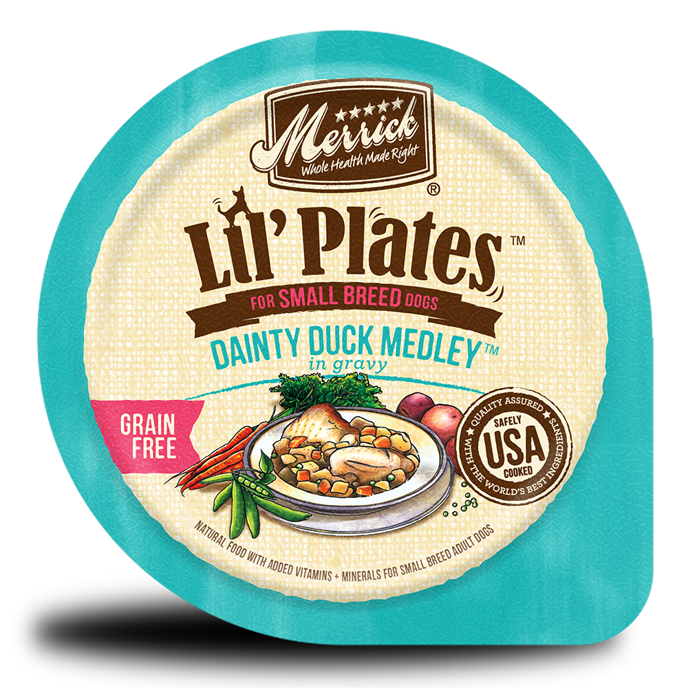 Lil' Plates Small Breed Grain Free Duck Wet Food