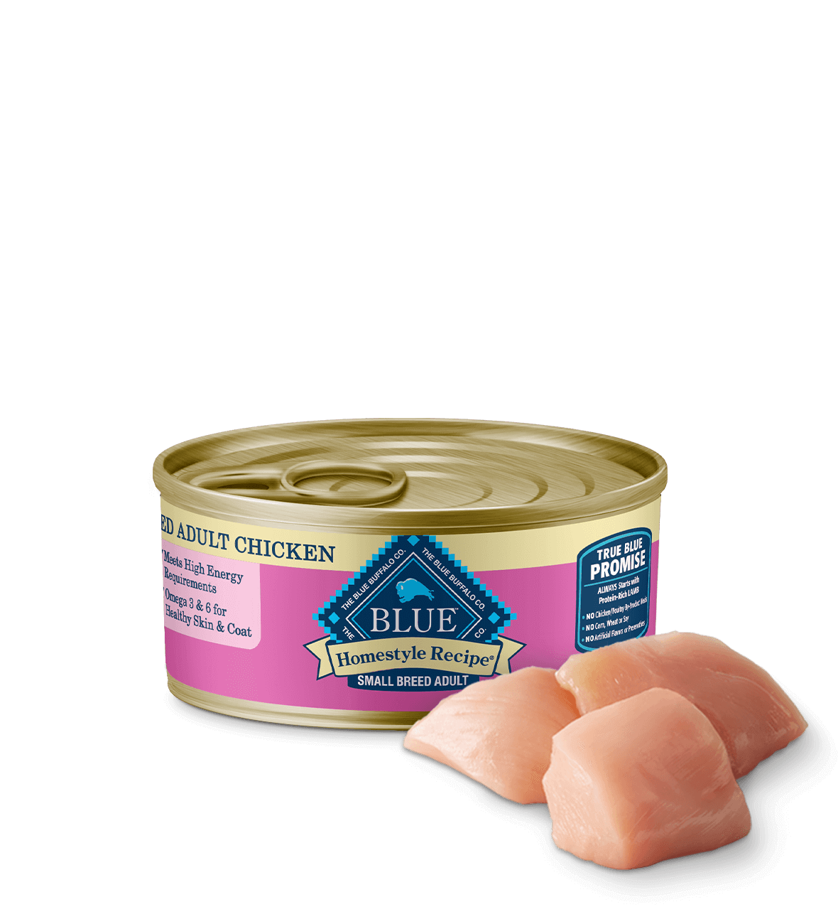 BLUE Homestyle Recipe Wet Dog Food (Small Breed) - Chicken & Garden Vegetables & Brown Rice