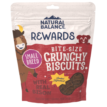 Crunchy Biscuits With Real Bison Small Breed - Natural Balance Pet Food Natural Balance Pet Food
