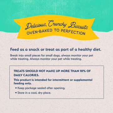Crunchy Biscuits With Real Chicken Small Breed - Natural Balance Pet Food Natural Balance Pet Food
