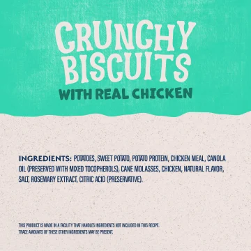 Crunchy Biscuits With Real Chicken - Natural Balance Pet Food Natural Balance Pet Food