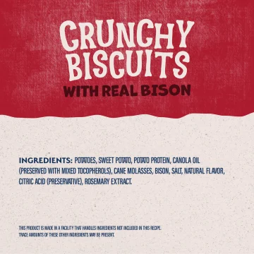Crunchy Biscuits With Real Bison - Natural Balance Pet Food Natural Balance Pet Food