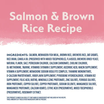 Salmon & Brown Rice Recipe - Natural Balance Pet Food Natural Balance Pet Food
