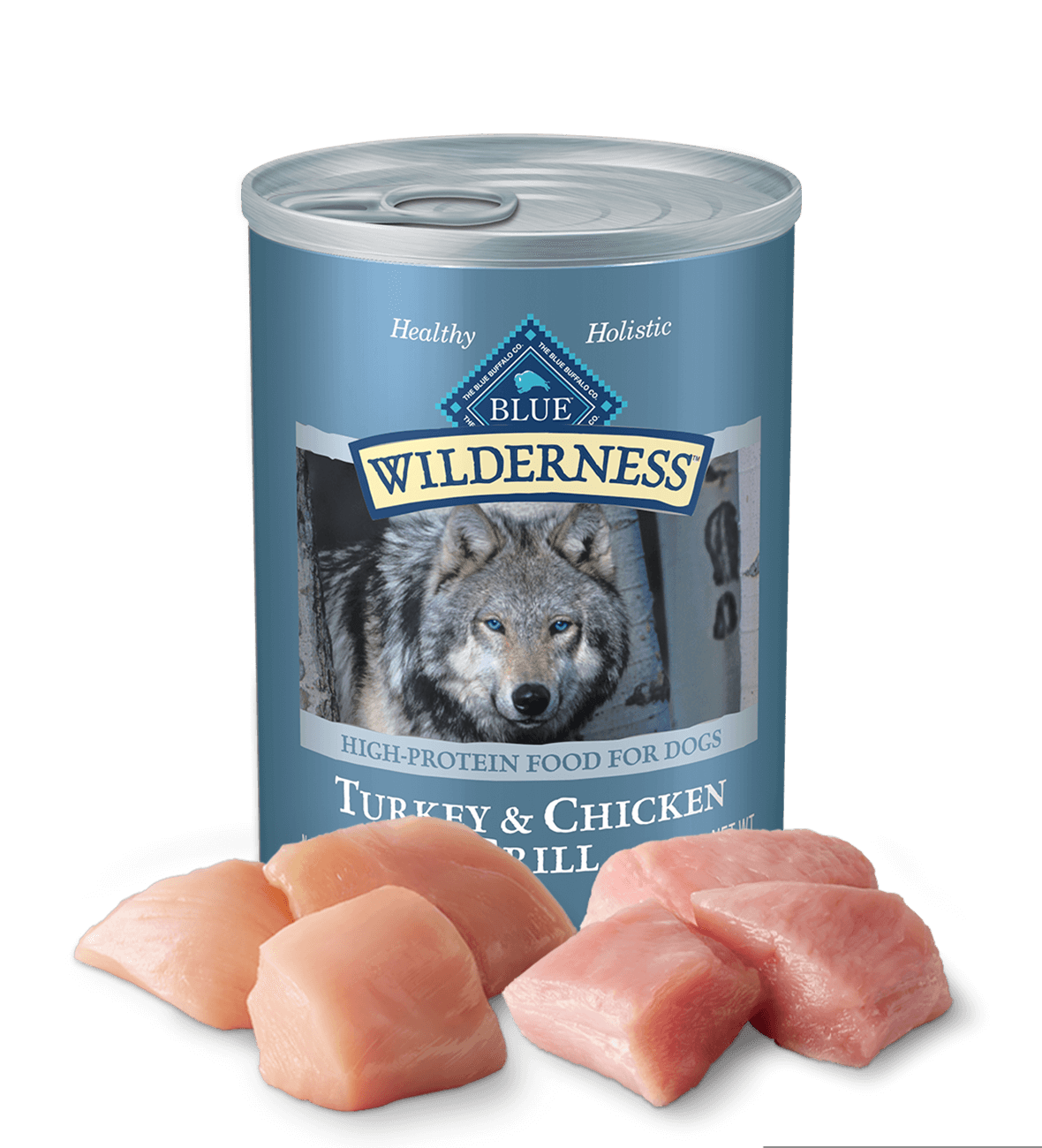 BLUE Wilderness Wet Dog Food - Turkey & Chicken Grill