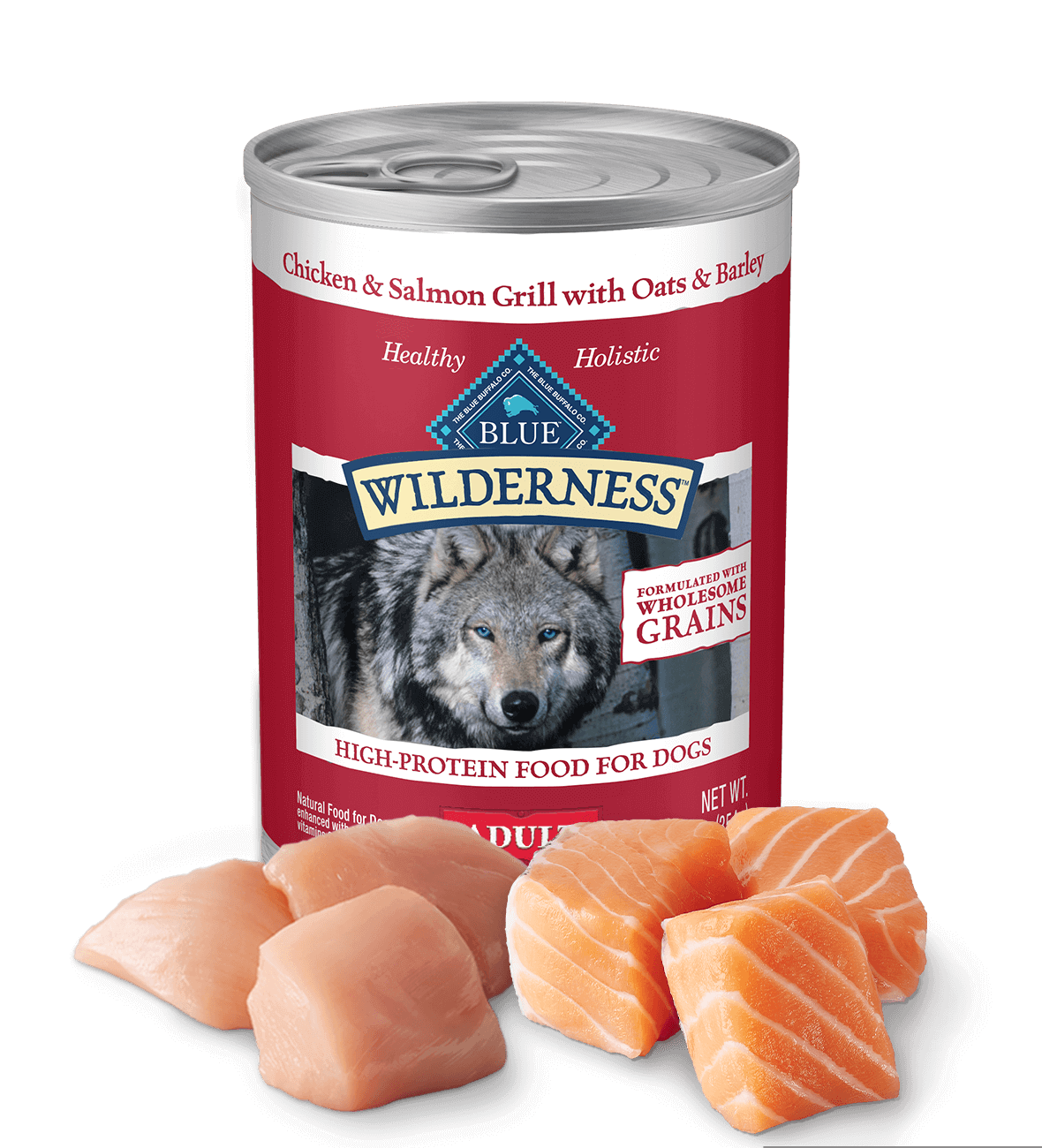 BLUE Wilderness Wet Dog Food - Salmon & Chicken Grill