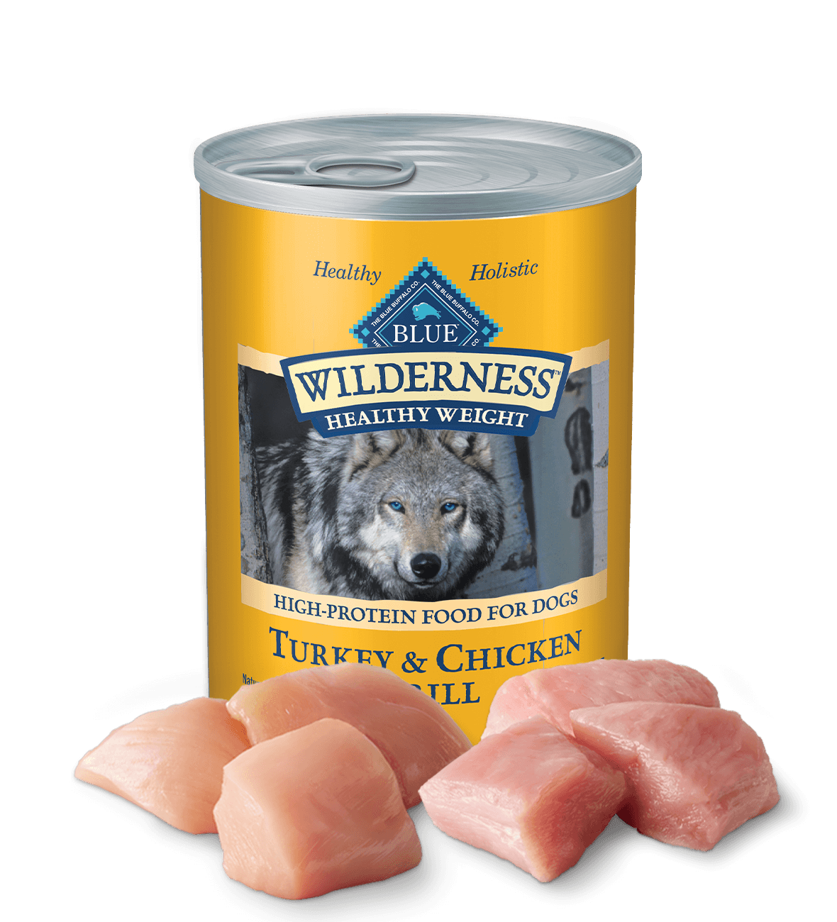 BLUE Wilderness Wet Dog Food - Meat-Rich Turkey & Chicken Grill