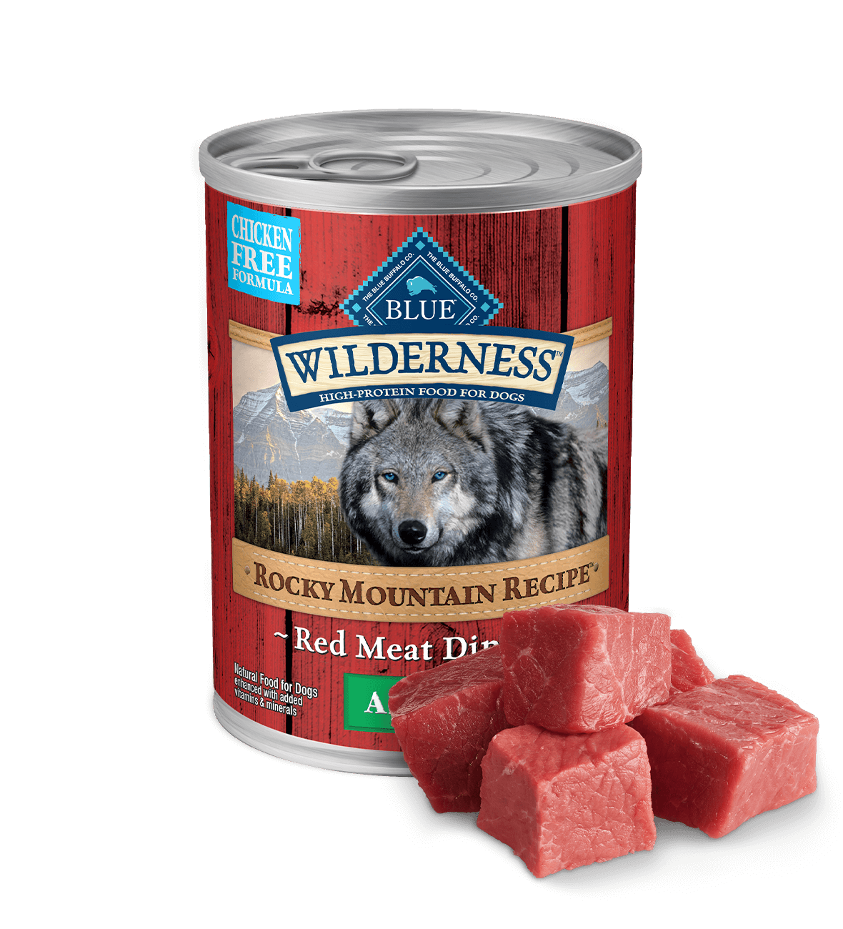 BLUE Wilderness Rocky Mountain Adult Wet Dog Food - Red Meat