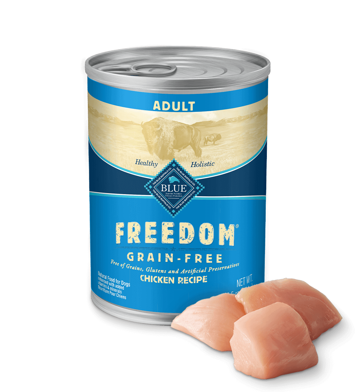 BLUE Freedom Wet Dog Food Grain-Free - Chicken
