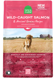 Wild Caught Salmon Dry Dog Food with Ancient Grains - Open Farm