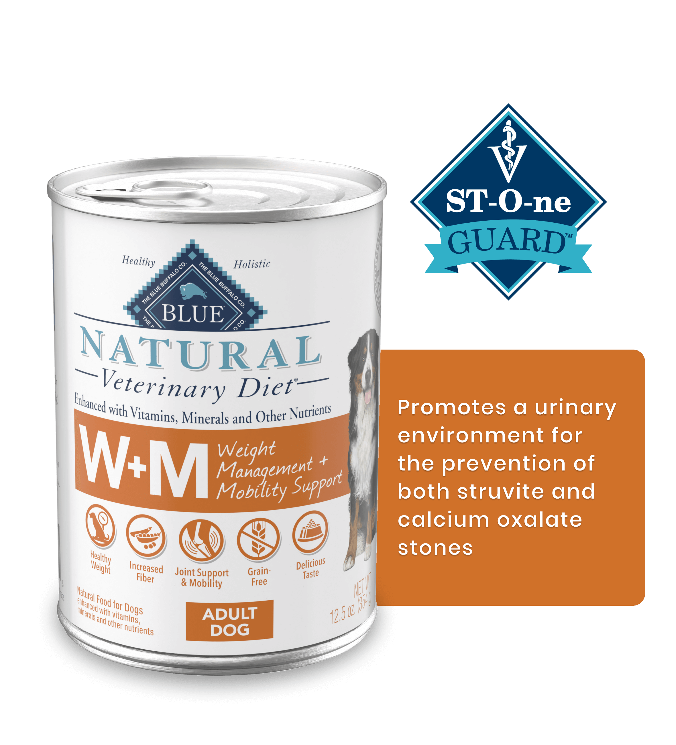 BLUE Natural Veterinary Diet Dry Dog Food Weight Management + Mobility Support