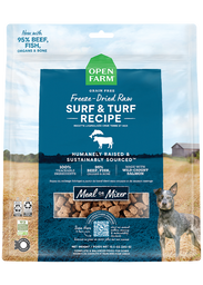 Freeze Dried Salmon & Beef Raw Dog Food - Open Farm