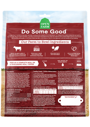 Grass-Fed Beef Freeze-Dried Raw Dog Food Topper - Open Farm