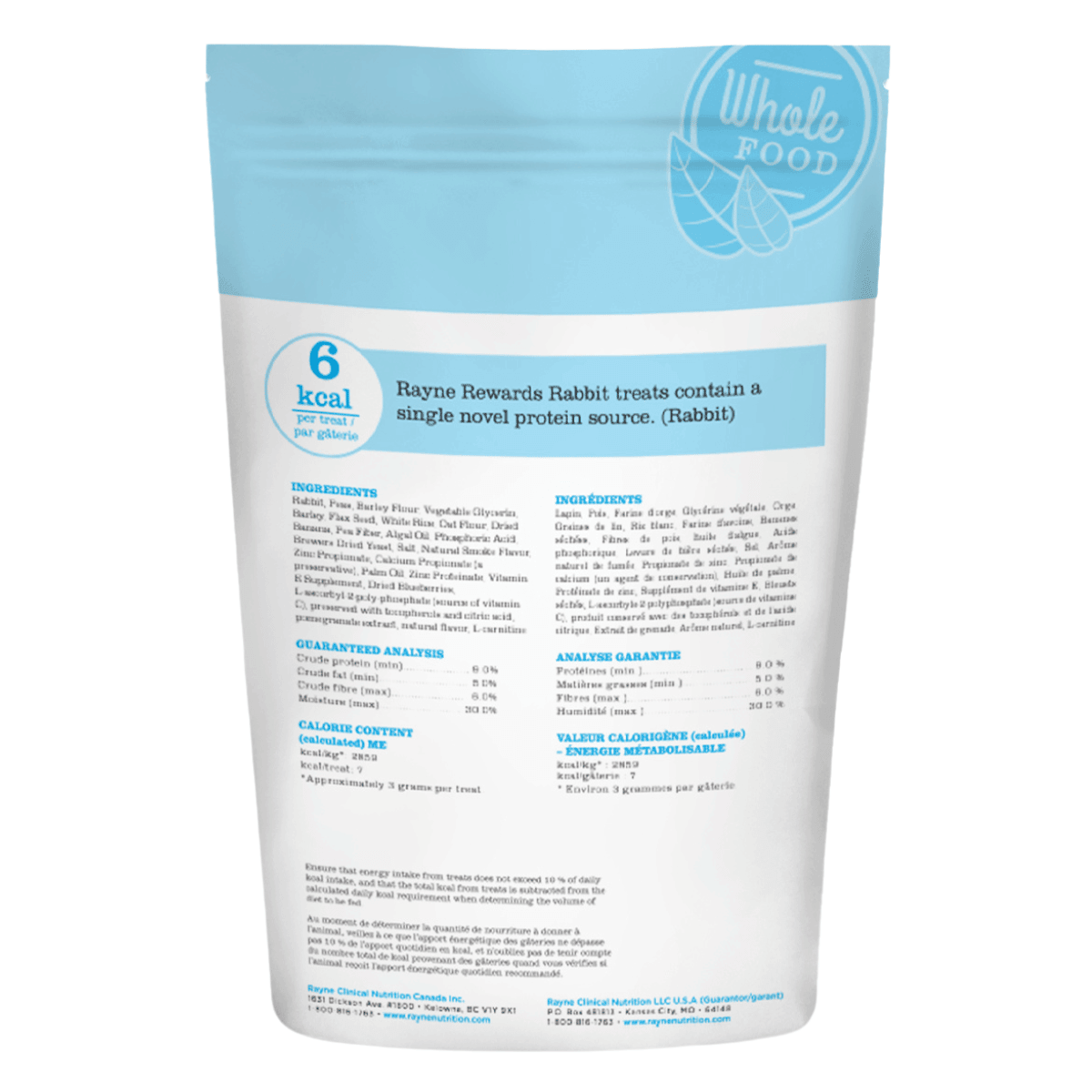 Rabbit Training Treats for Dogs - Rayne Nutrition