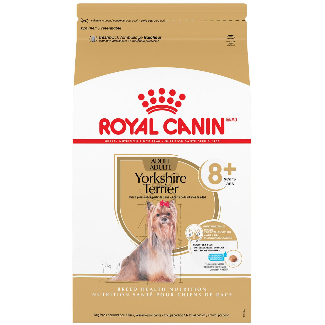 Yorkshire Terrier Adult 8+ Dry Dog Food