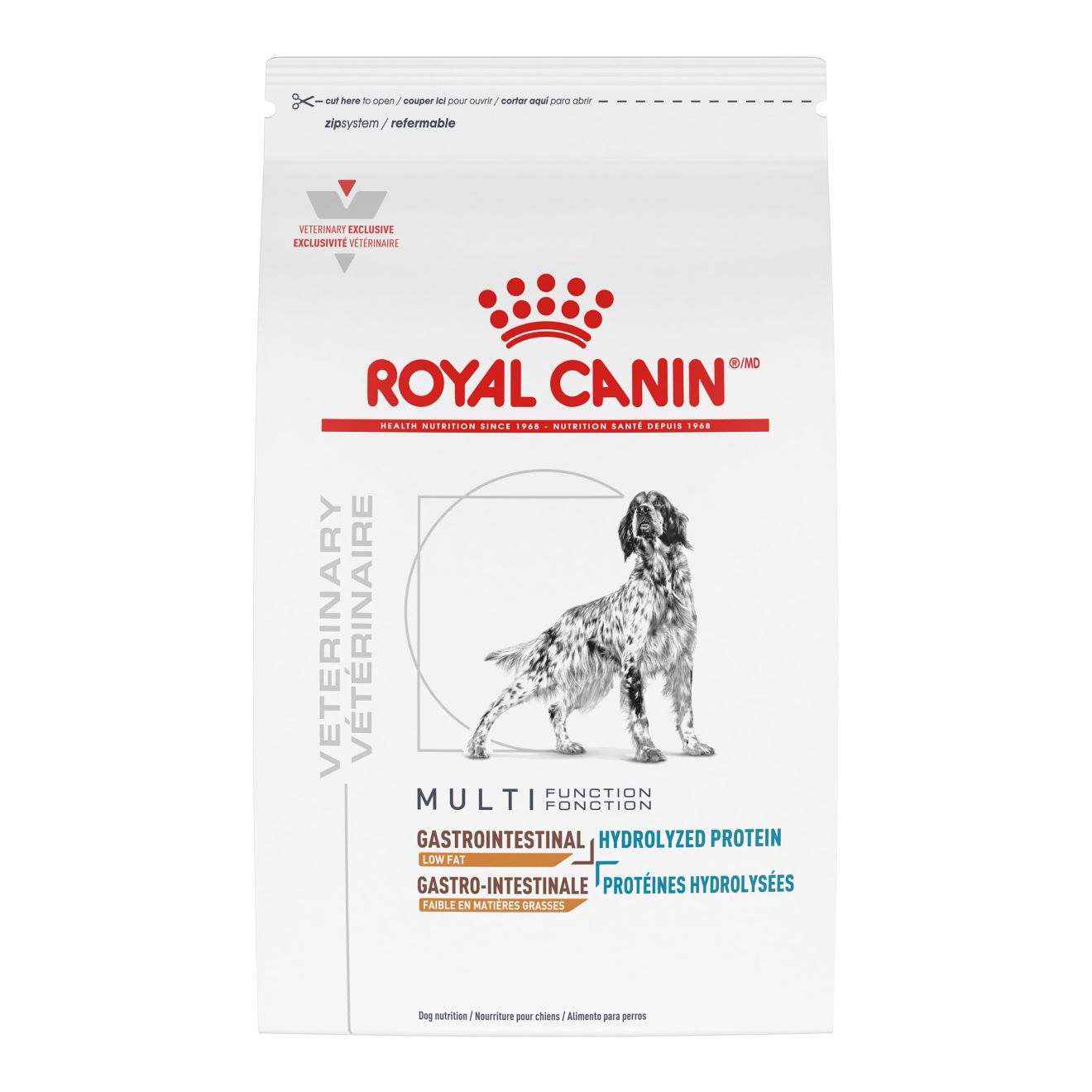 Canine Gastrointestinal Low Fat + Hydrolyzed Protein