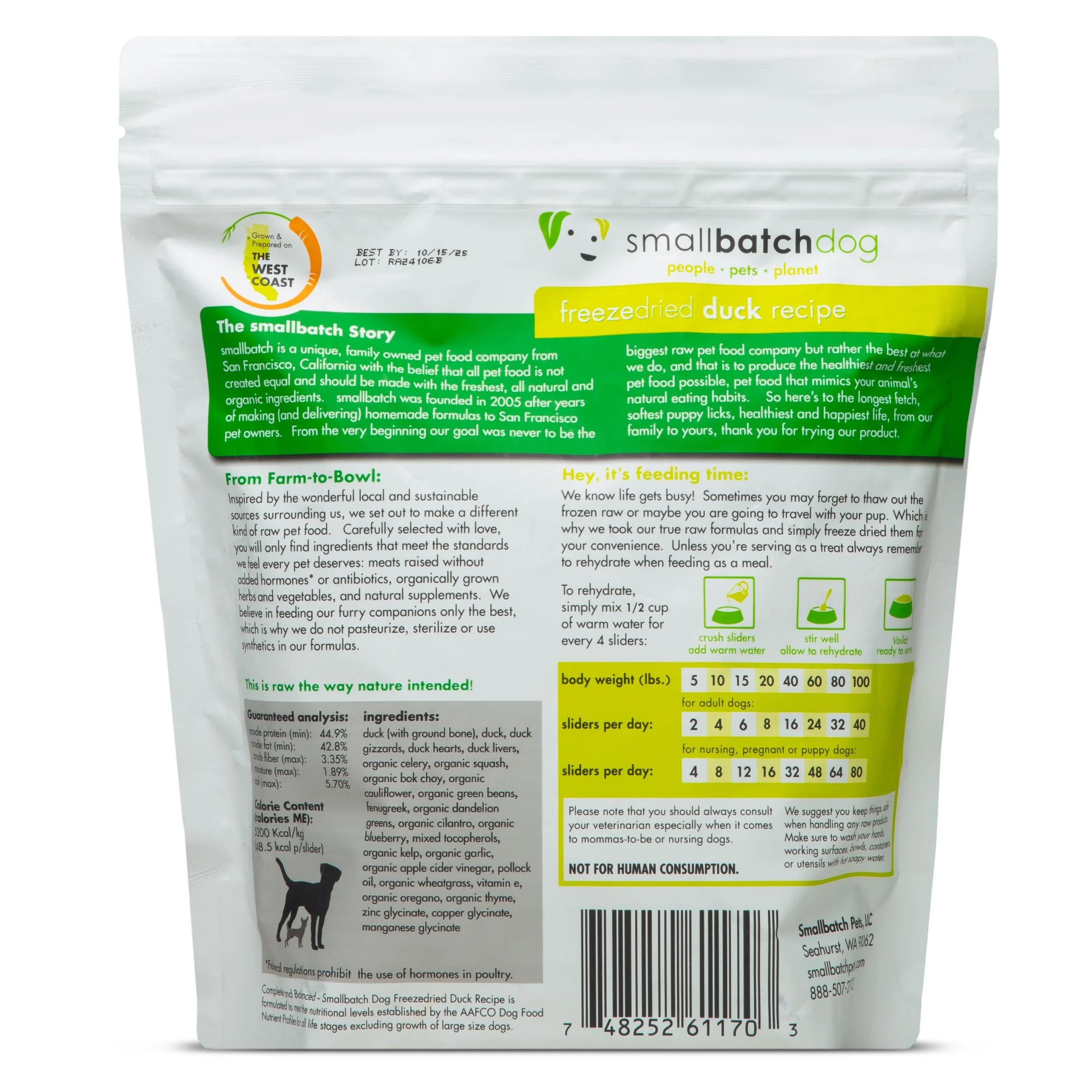 Duck - Freeze Dried - Smallbatch