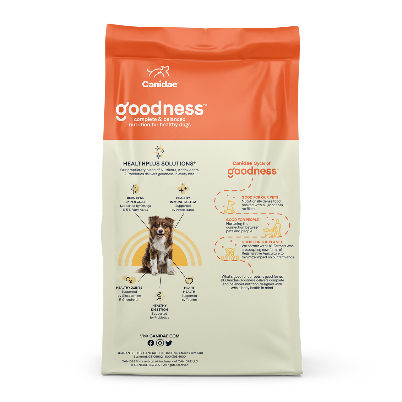 Goodness Dry Dog Food: Real Chicken & Barley - Canidae