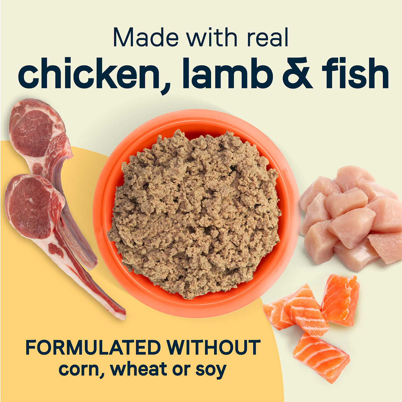All Life Stages Less Active Wet Dog Food: Chicken, Lamb & Fish