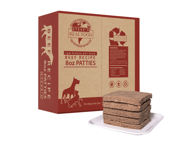Frozen Raw Dog Food Beef Recipe