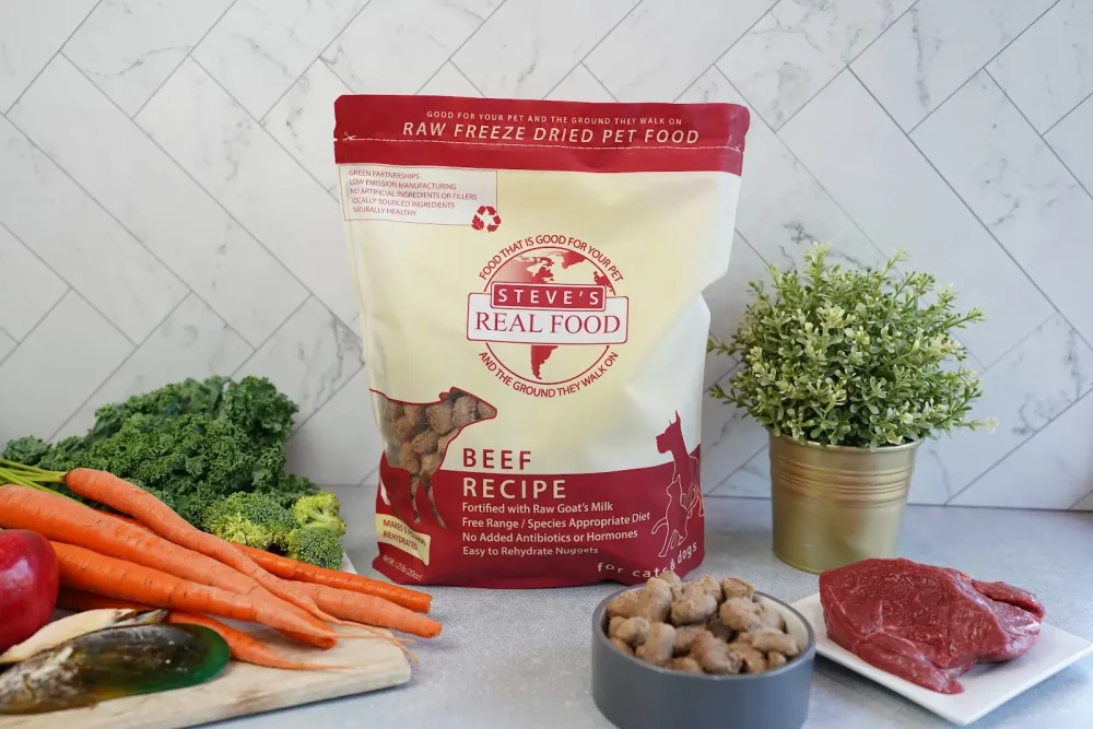 Freeze-Dried Raw Dog Food Beef Recipe