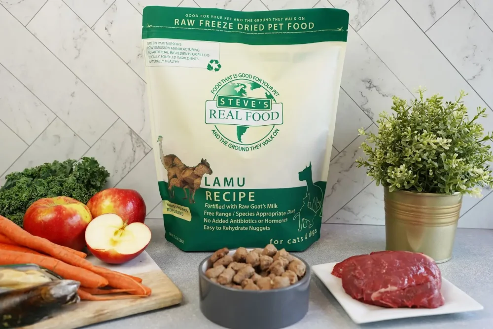 Freeze-Dried Raw Dog Food Lamu Recipe