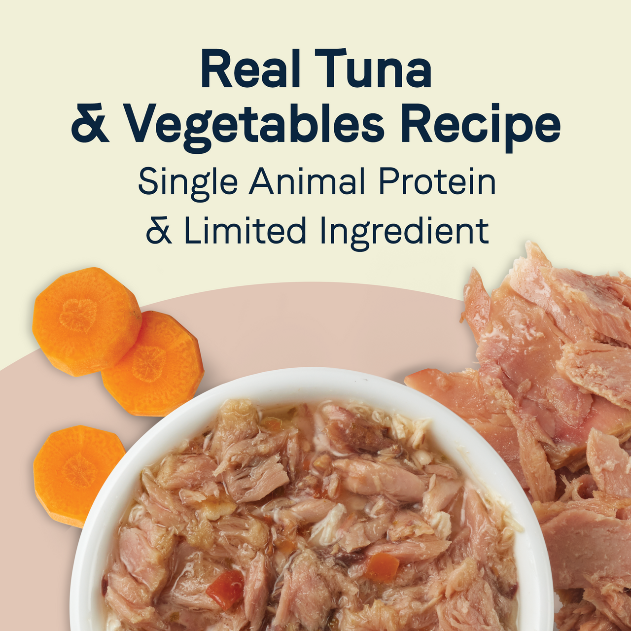CANIDAE- Goodness Protein Topper, Real Tuna & Vegetables Recipe in Gravy for Dogs, 3-oz