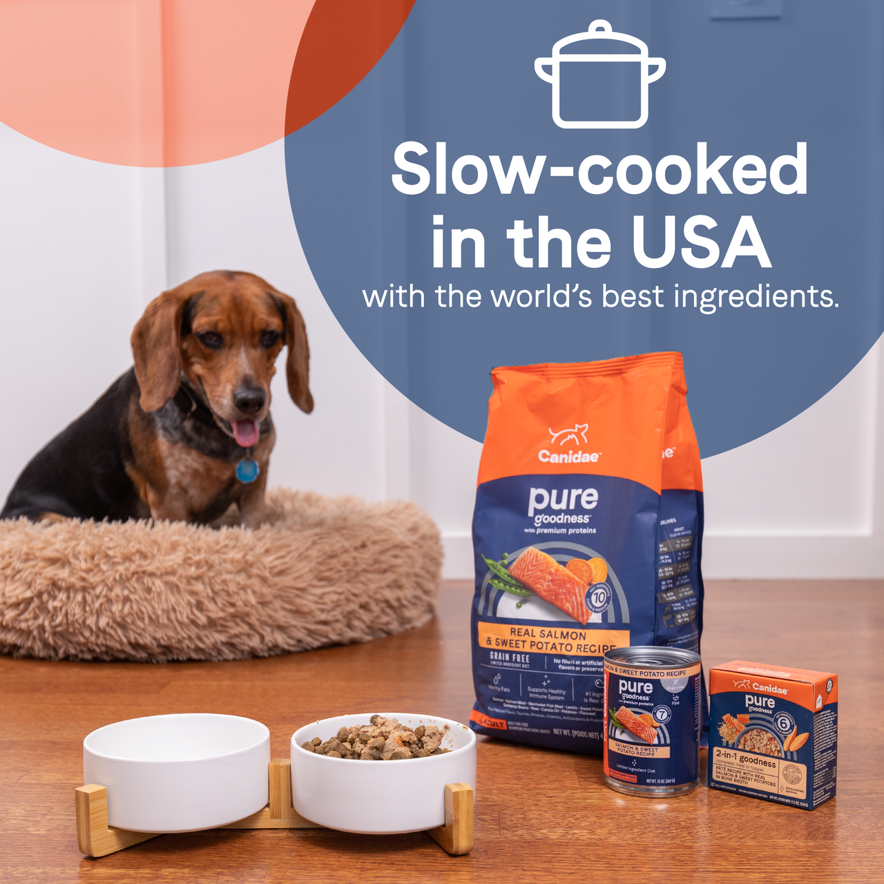 Pure Bone Broth Topper- Real Salmon & Rice